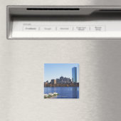 USA, Massachusetts, Skyline Boston Magnet (In Situ (Geschirrspüler))