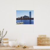 USA, Massachusetts, Skyline Boston Poster (Küche)