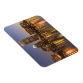 USA, Massachusetts, Skyline von Boston bei Abenddä Magnet (Rechte Seite)