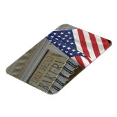 USA; Massachusetts; Stockbridge; täglich Brot Magnet (Linke Seite)