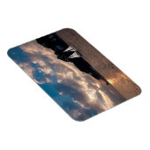 USA, Massachusetts. Sunset Sailing Magnet (Rechte Seite)