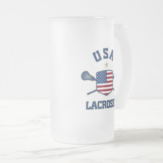 USA MATTGLAS BIERGLAS (VorderseiteRechts)