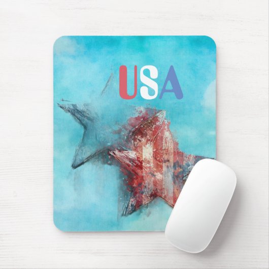 USA-Mauspad Mousepad (Mit Mouse)
