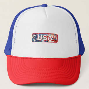 USA Mens Truckerkappe