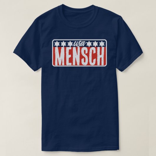 USA MENSCH T-Shirt (Design vorne)