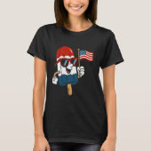 USA 'Merica 4. Juli Männer Frauen Kinder Funny Pat T-Shirt (Vorderseite)