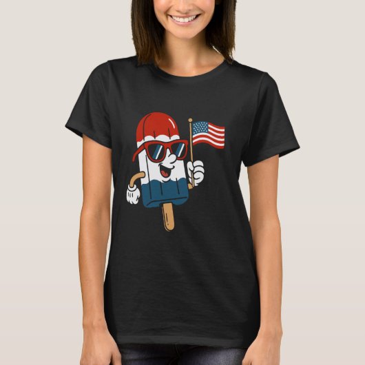 USA 'Merica 4. Juli Männer Frauen Kinder Funny Pat T-Shirt (Vorderseite)