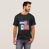 USA Mexico Honduras Flags T-Shirt (Vorne ganz)