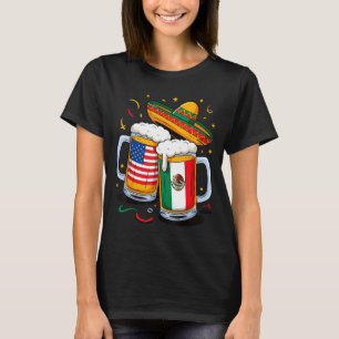 USA Mexiko Bier Cinco de Mayo T-Shirt