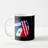 Usa Mexiko Honduras Flaggen Kaffeetasse (Links)