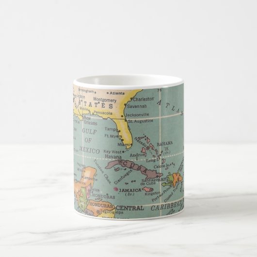 USA, Mexiko & Karibik Kaffeetasse (Mittel)