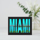 USA Miami Florida Postkarte (Stehend Vorderseite)