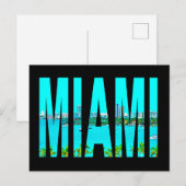 USA Miami Florida Postkarte (Vorne/Hinten)
