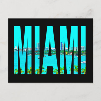 USA Miami Florida Postkarte