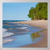 USA, Michigan. 12 Mile Beach Poster (Vorne)