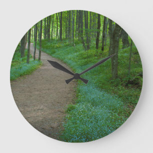 USA, Michigan. Bergfallpfad Große Wanduhr