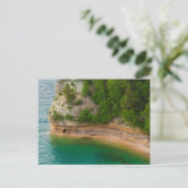 USA, Michigan. Bergschloss-Felsformation Postkarte (Stehend Vorderseite)