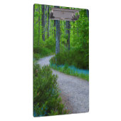 USA, Michigan. Der Weg durch den Wald Klemmbrett (Rechts)