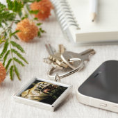 USA, Michigan, Detroit. Detroit Zoo, tiger 2 Schlüsselanhänger (Seite)