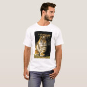 USA, Michigan, Detroit. Detroit Zoo, tiger 3 T-Shirt (Vorne ganz)