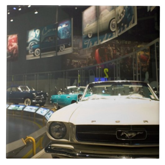 USA, Michigan, Detroit: Ford-Rouge-Fabrik-Ausflug, Fliese (Vorderseite)