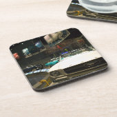 USA, Michigan, Detroit: Ford-Rouge-Fabrik-Ausflug, Untersetzer (Linke Seite)