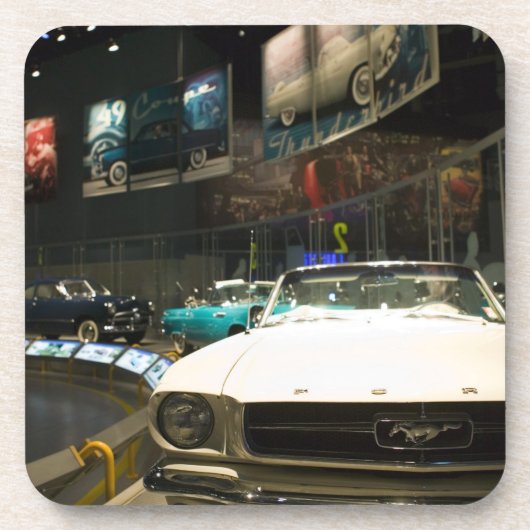 USA, Michigan, Detroit: Ford-Rouge-Fabrik-Ausflug, Untersetzer (Vorderseite)