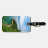 USA, Michigan. Felsenbildung des Bergbauvereins 3 Gepäckanhänger (Vorderseite horizontal)