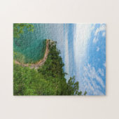 USA, Michigan. Felsenbildung des Bergbauvereins 3 Puzzle (Horizontal)