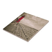 USA, Michigan, Grand Haven Lighthouse Fliese (Seite)