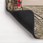USA, Michigan, Grand Haven Lighthouse Mousepad (Ecke)
