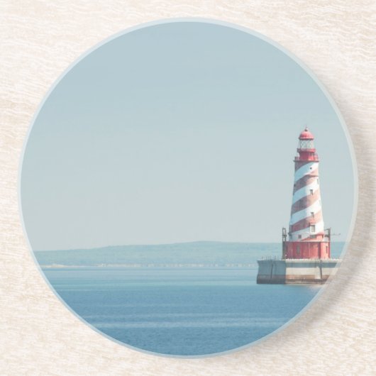 USA, Michigan, Große Seen, Lake Michigan Sandstein Untersetzer (Vorne)