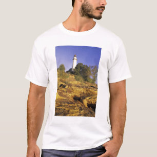 USA, Michigan, Huron-See. Pointe Aux Barques T-Shirt