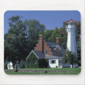 USA, Michigan, Huron-See. Port Sanilac Mousepad (Vorne)