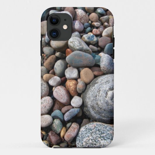 USA, Michigan. Kies an der Küste Case-Mate iPhone Hülle (Rückseite)