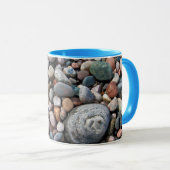 USA, Michigan. Kies an der Küste Tasse (VorderseiteRechts)