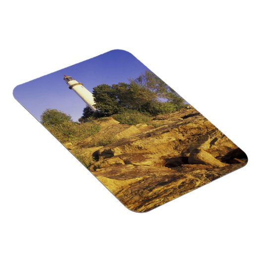 USA, Michigan, Lake Huron. Pointe Aux Barques Magnet (Rechte Seite)