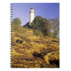 USA, Michigan, Lake Huron. Pointe Aux Barques Notizblock