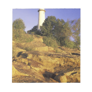 USA, Michigan, Lake Huron. Pointe Aux Barques Notizblock