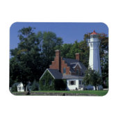 USA, Michigan, Lake Huron. Port Sanilac Magnet (Horizontal)