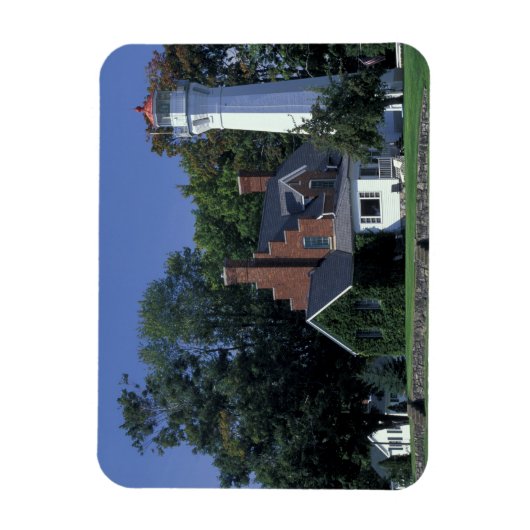 USA, Michigan, Lake Huron. Port Sanilac Magnet (Vertikal)