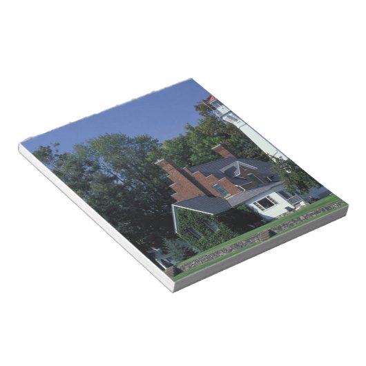 USA, Michigan, Lake Huron. Port Sanilac Notizblock (angewinkelt)