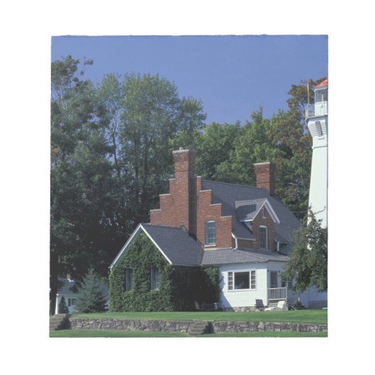 USA, Michigan, Lake Huron. Port Sanilac Notizblock (Vorderseite)