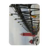 USA, Michigan, Lake Michigan Shore, Grand Haven: Magnet (Vertikal)