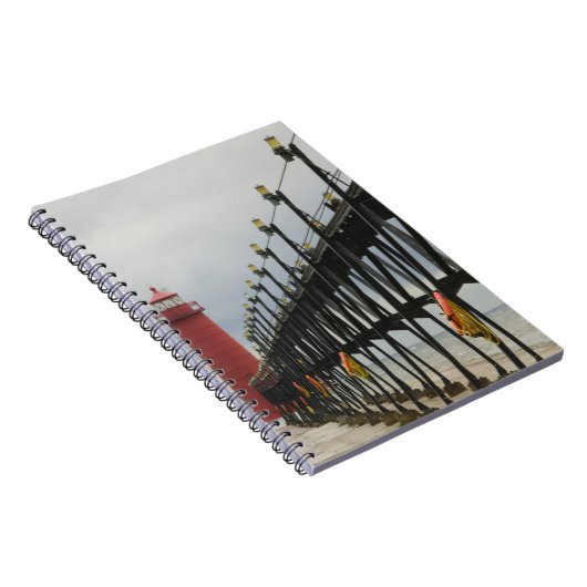 USA, Michigan, Lake Michigan Shore, Grand Haven: Notizblock (Rechte Seite)