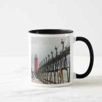 USA, Michigan, Lake Michigan Shore, Grand Haven: