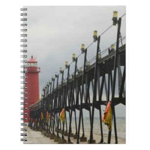 USA, Michigan, Lake Michigan-Ufer, Grand Haven: Notizblock