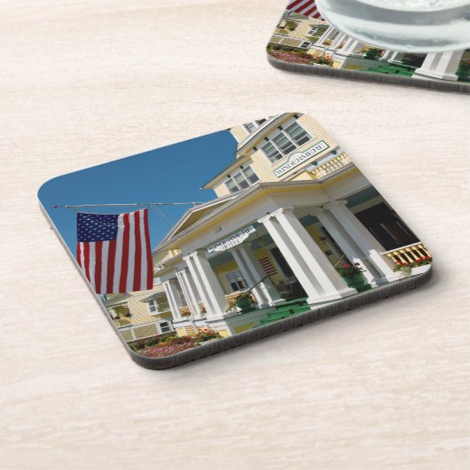 USA, Michigan, Mackinac Insel Getränkeuntersetzer (Linke Seite)