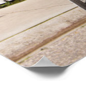 USA, Michigan, Mackinac Island. Gelbes Bike Poster (Ecke)