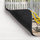 USA, Michigan, Mackinac Island. Gelbrad Mousepad (Ecke)